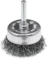 Щетка чашечная гофрированная для дрели №1104 75 мм Blueshark 51104, сталь