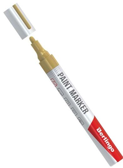 Маркер-краска 2-4 мм PA400 нитро-основа, Berlingo - фото