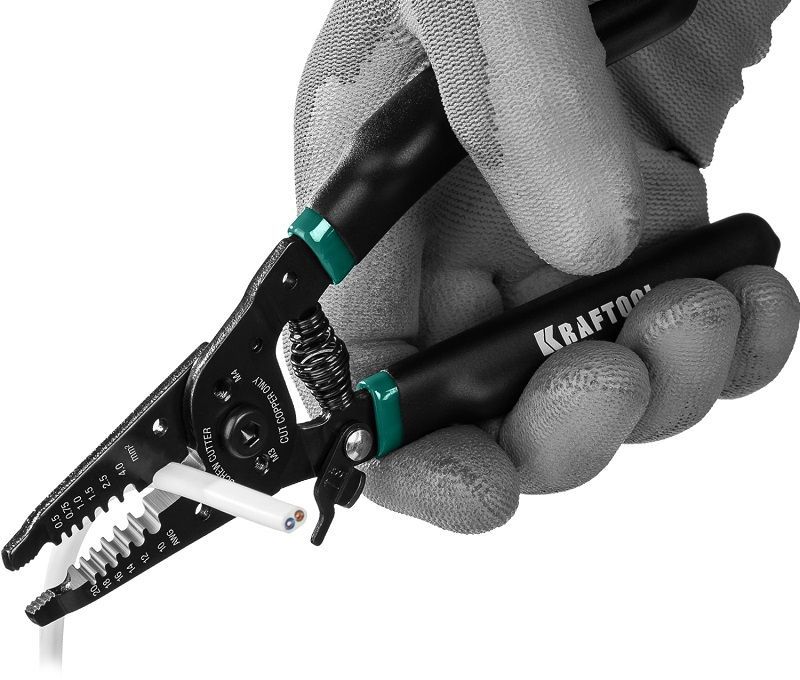 Стриппер ручной многофункциональный 0,5-4 мм² Kraftool PK-40 22659 - фото