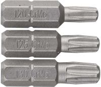 Набор бит TORX 25 мм ЗУБР 26009-TORX-H3, 3 шт