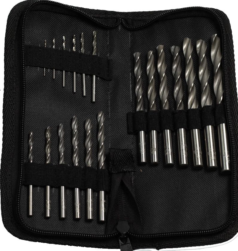 Набор сверл по металлу 1-10 мм P6M5 №158 Волжский Инструмент 5509048, 19 шт - фото