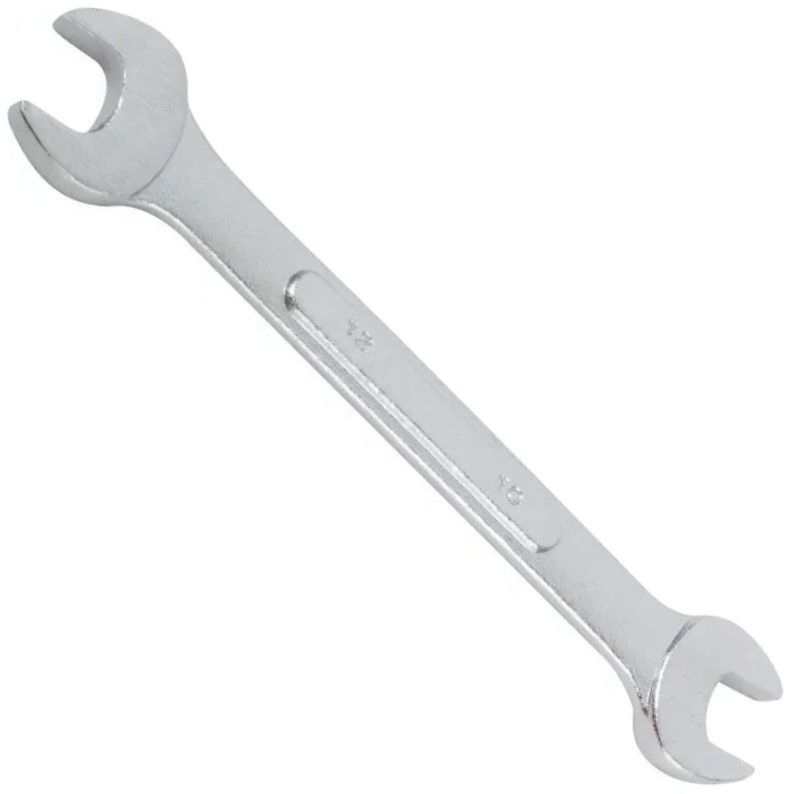 Ключ гаечный рожковый усиленный 24х27 мм FIT Модерн 63501, сталь - фото