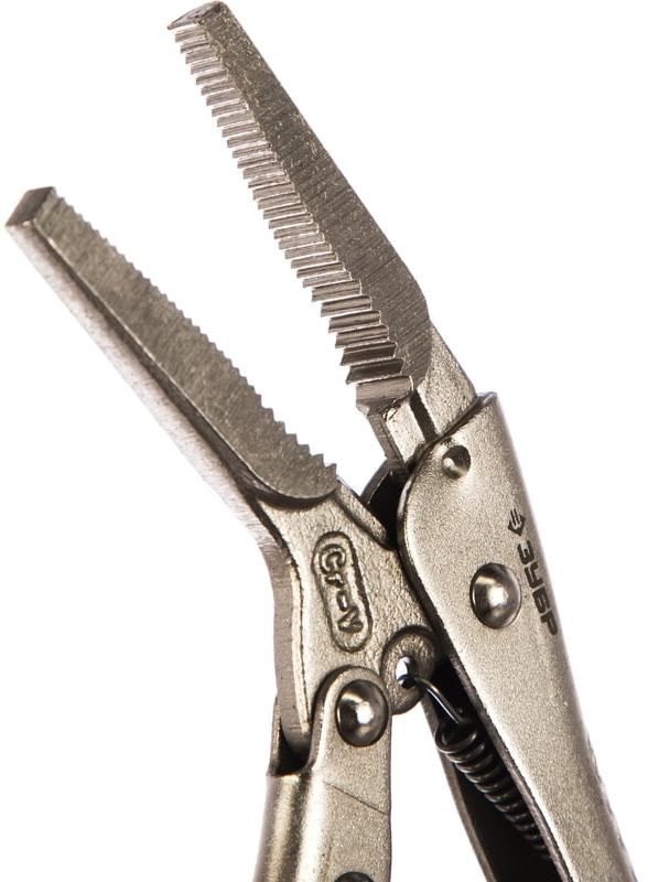 Клещи зажимные 150 мм удлиненный захват с фиксацией ЗУБР 22511-15, Cr-V - фото