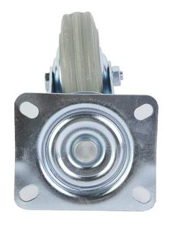 Колесо поворотное серая резина SC F TOR - фото