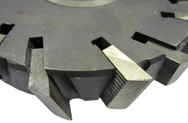 Фреза двухсторонняя со вставными рифлеными ножами 130х26х32 мм, Z16, Р6М5 РИ ri.289.1 - фото