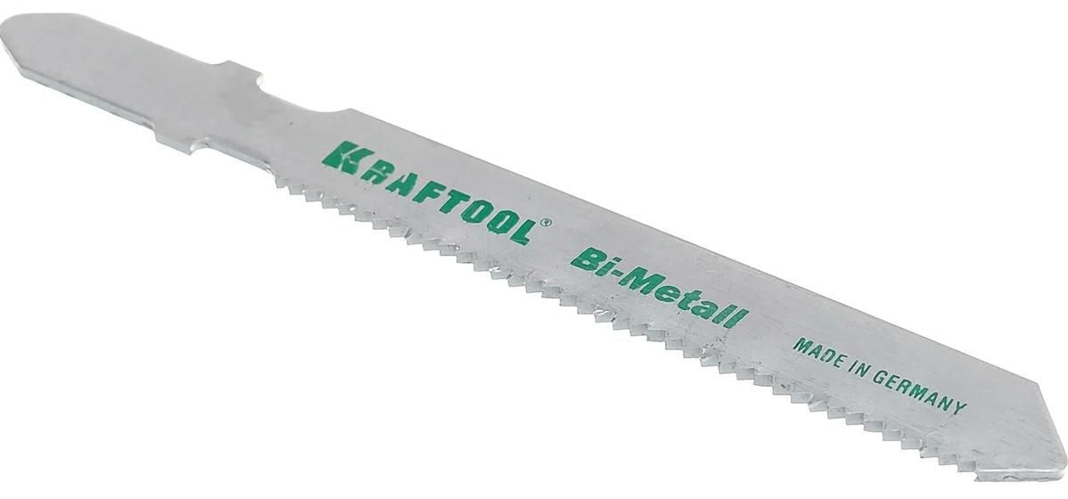 Полотно по металлу для лобзика 75/50 мм, фигурный рез T118AF Kraftool 159555-1,2, биметалл, 2 шт - фото