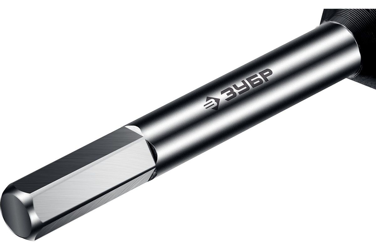 Сверло по дереву винтовое (Левиса) 450 мм ЗУБР, шестигранный хвостовик - фото