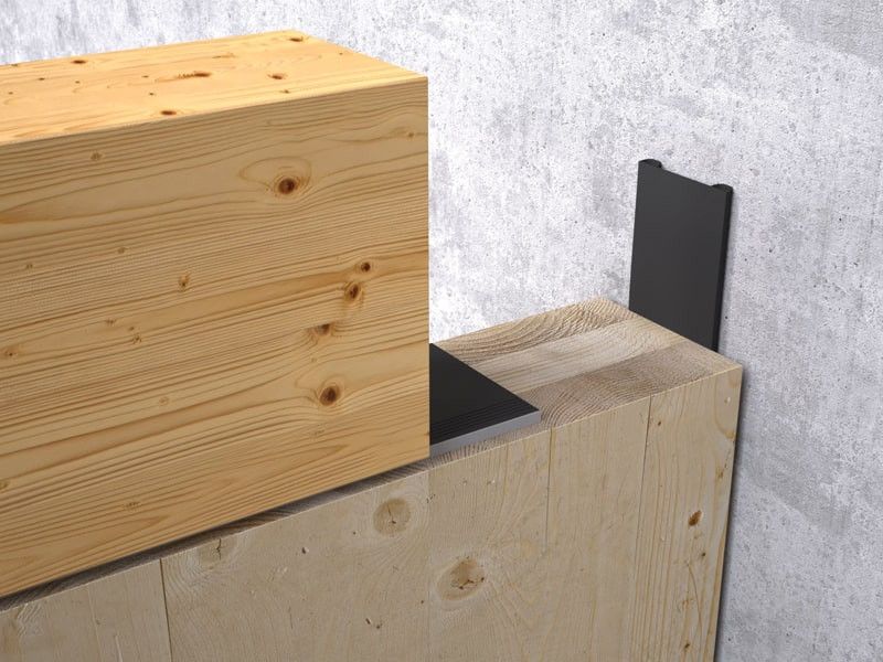Профиль герметизирующий для стен 71х9 мм 50 м Holz Technic TIEBEAM71 - фото