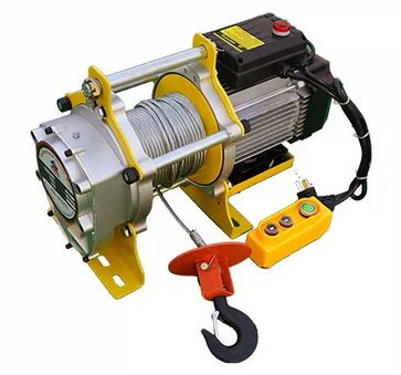Электрическая лебедка 0,6 т 60 м 380 В CD-300/600-A 1034602, алюминиевый корпус - фото