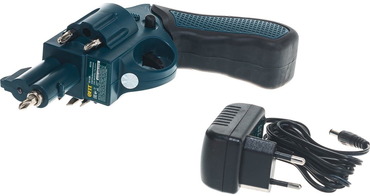 Отвертка аккумуляторная Ni-Cd FIT Револьвер 80236 - фото