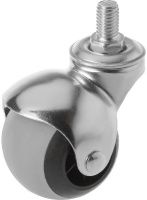 Колесо мебельное поворотное с болтом 50 мм SCmt 25