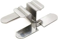 Крепеж для террасной доски Краб КН2 ДекТай, нержавеющая сталь, 200 шт