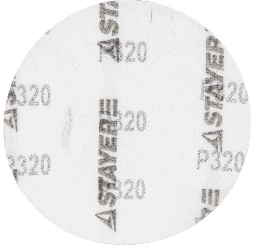 Круг шлифовальный самозацепляющийся без отверстий Stayer Master, 5 шт - фото