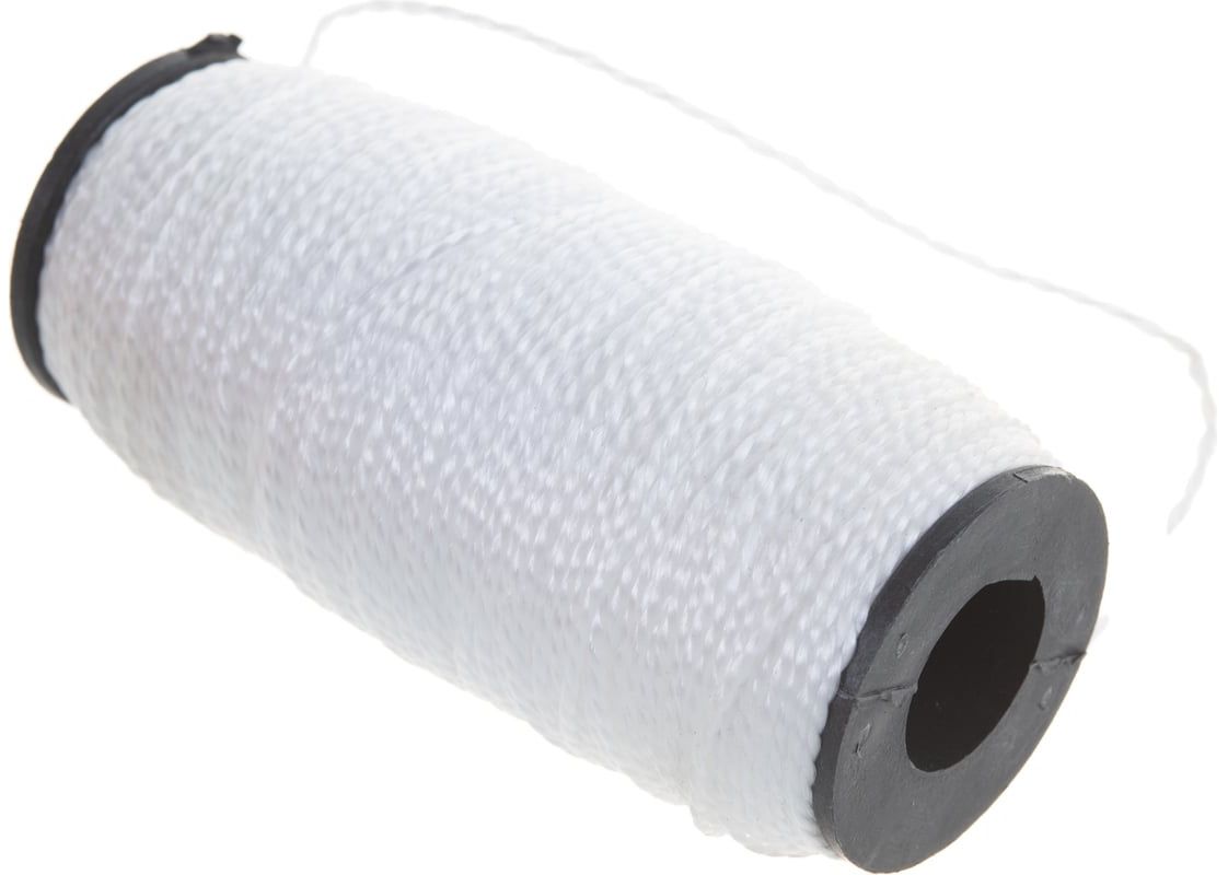 Шнур разметочный капроновый белый 1,5 ммх100 м КУРС 04711 - фото