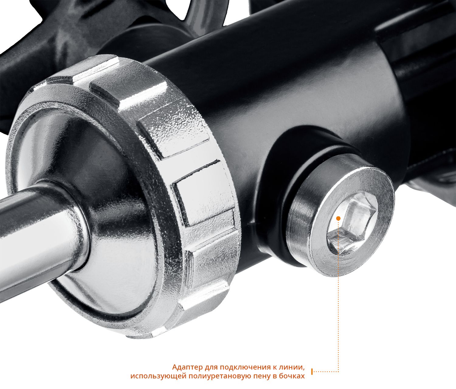 Пистолет цельнометаллический для монтажной пены Grand Kraftool 06853 - фото