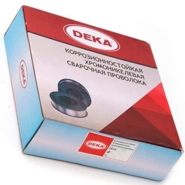 Проволока нержавеющая для сварки 2 мм DEKA Св-07Х25Н13, 15 кг - фото
