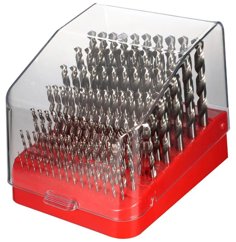 Набор сверл по металлу 1-10 мм HSS-G 118° DIN 338 Pro H-Tools 214223PRO, 91 шт - фото