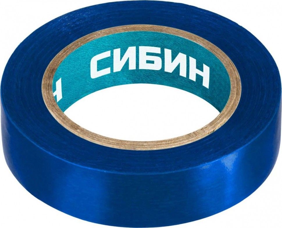 Изолента ПВХ 15 мм х 10 м, 5 000 В СИБИН, цвет в ассортименте - фото