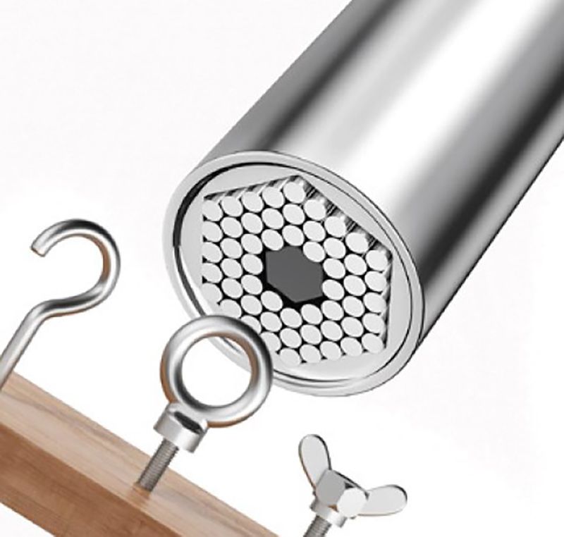 Головка торцевая универсальная 3/8"DR, 7-19 мм Workpro WP202517 - фото