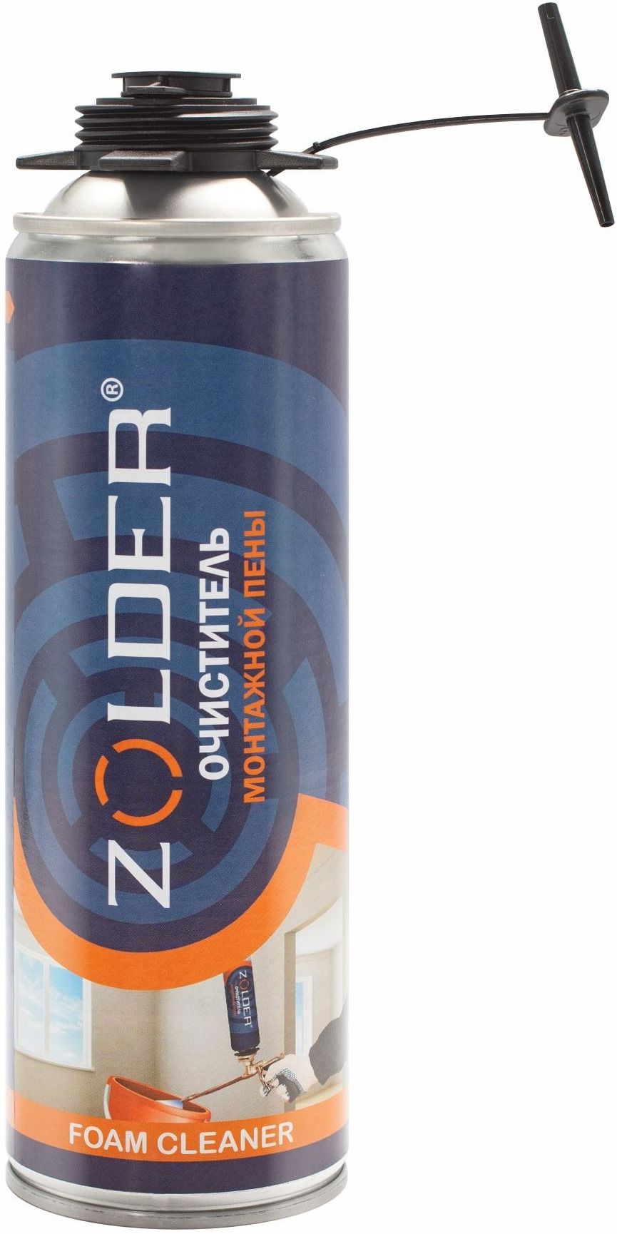 Очиститель монтажной пены 650 мл ZOLDER Cleaner 301471 - фото