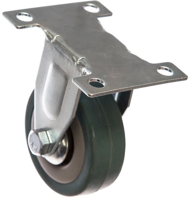 Колесо неповоротное резина/полипропилен ЗУБР - фото