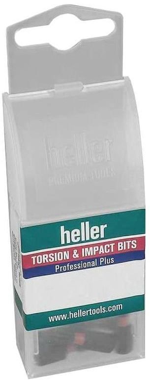 Бита торсионная крестовая PH2 длина 25 мм, C1/4" Heller TD30531, сталь S2 - фото