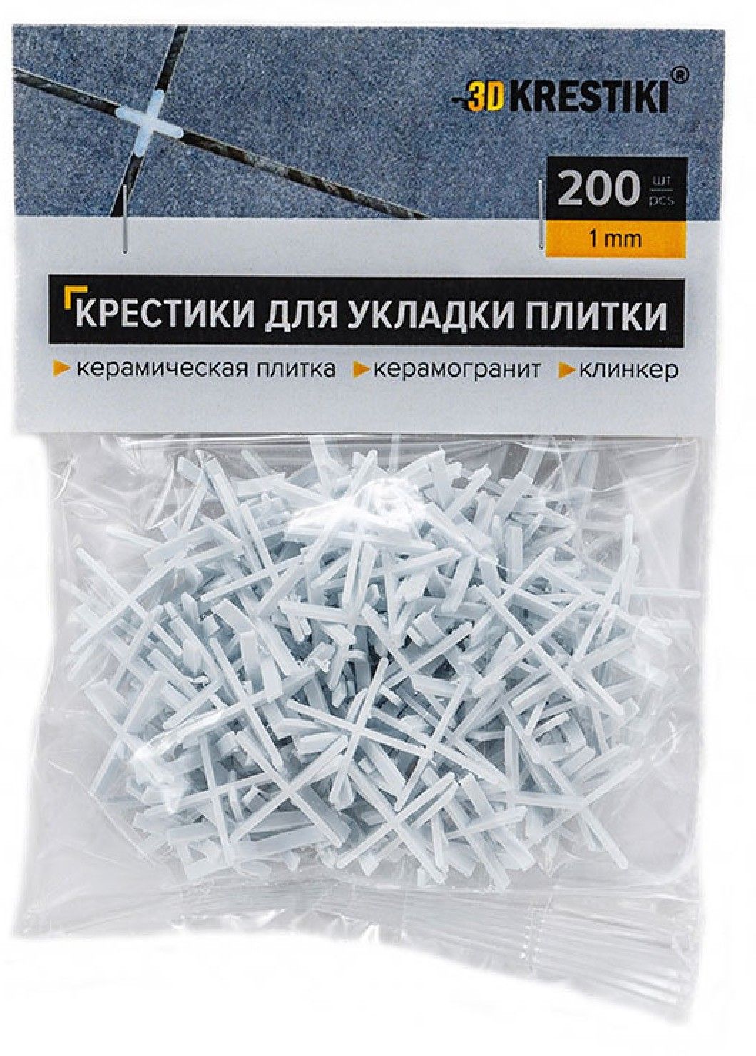 Крестики для плитки 3D Krestiki - фото