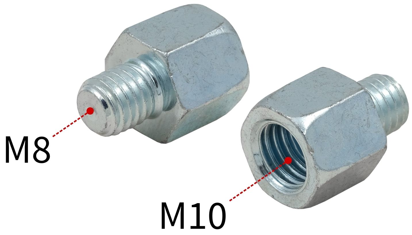 Муфта переходная внутренняя/наружная резьба М10/М8 MUPRO 113509 - фото