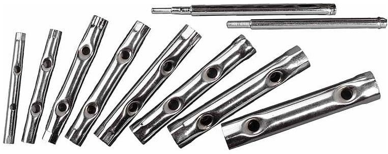 Набор ключей трубчатых 6-22 мм Stayer 2719-Н10, 10 предметов - фото