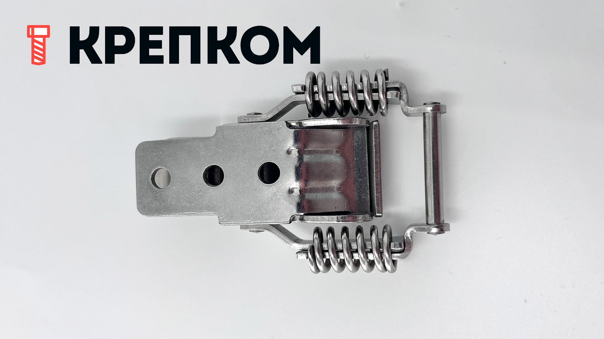 Замок-защелка натяжной L=67 B81C, нержавеющая сталь А2 - фото