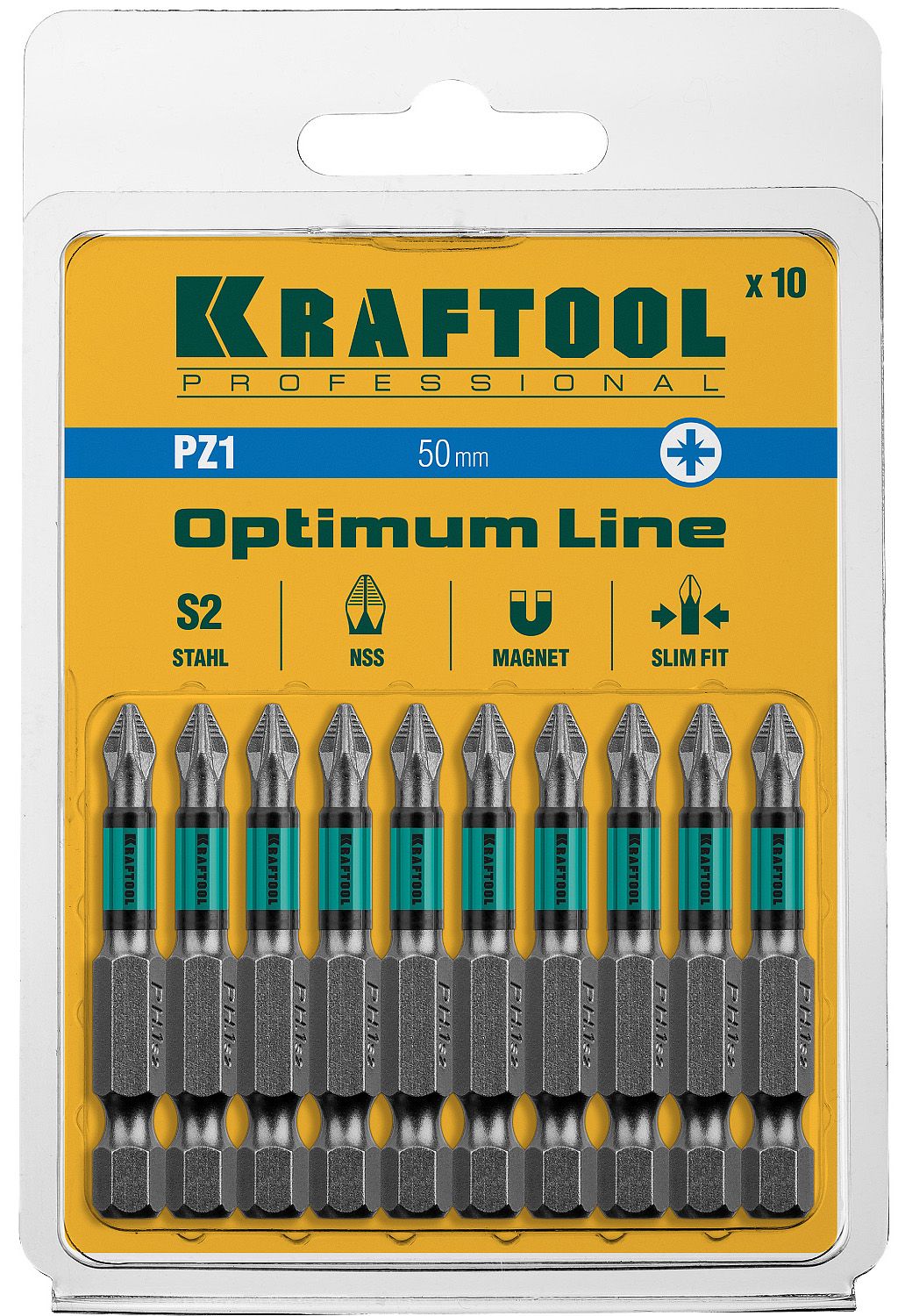 Набор бит PZ Optimum Kraftool - фото