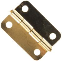 Петля 24х16,5 мм Gah Alberts 347062, латунированная сталь