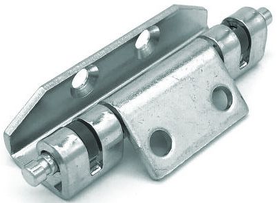 Петля потайная съемная 60 мм L250-L, левая, оцинкованная сталь - фото