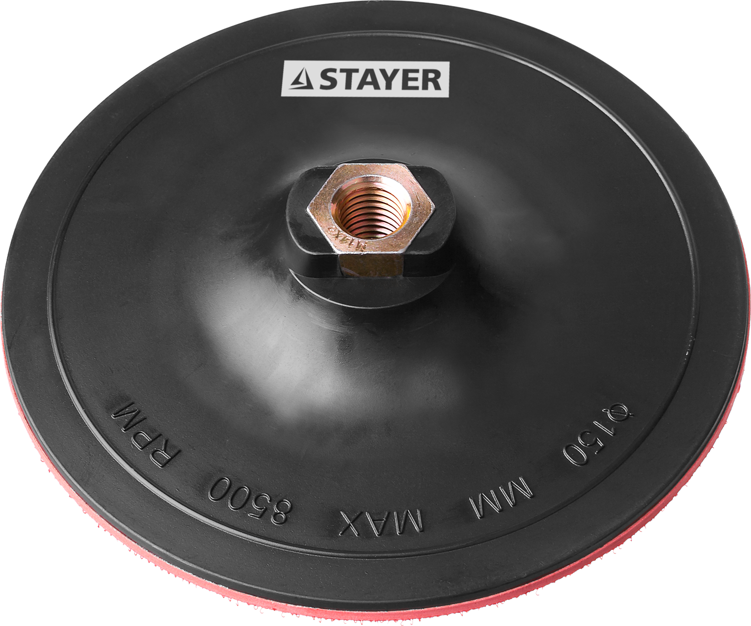 Изображение товара Тарелка опорная пластиковая на липучке для УШМ 150 мм Max Grind Stayer