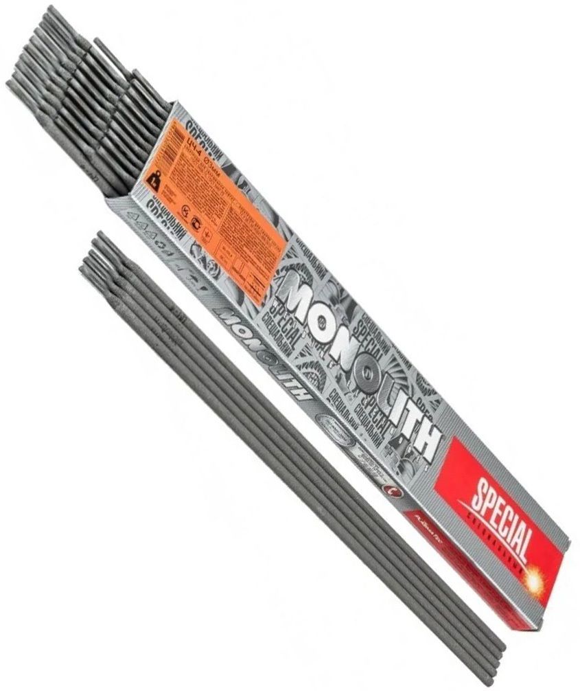 Изображение товара Электроды ЦЧ-4 Monolith Special 3 мм 1 кг для сварки чугуна ремонт и восстановление