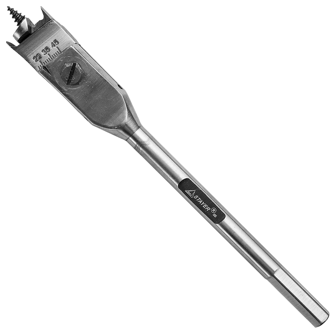 Изображение товара Регулируемое перьевое сверло по дереву Stayer 2951-22-76 для точных отверстий