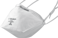 Полумаска фильтрующая плоская класс защиты FFP1 ЗУБР П-80 11172