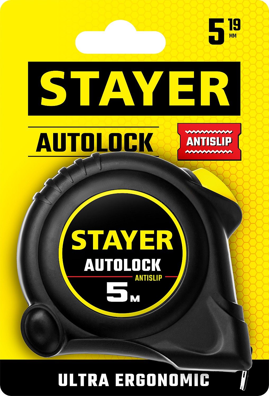Рулетка измерительная с автостопом Stayer Autolock - фото