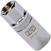 Головка торцевая свечная 1/2" 21 мм NPI 28170