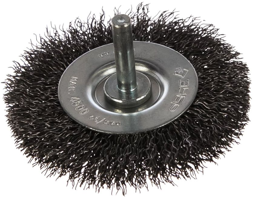 Щетка дисковая витая для дрели Профессионал ЗУБР - фото