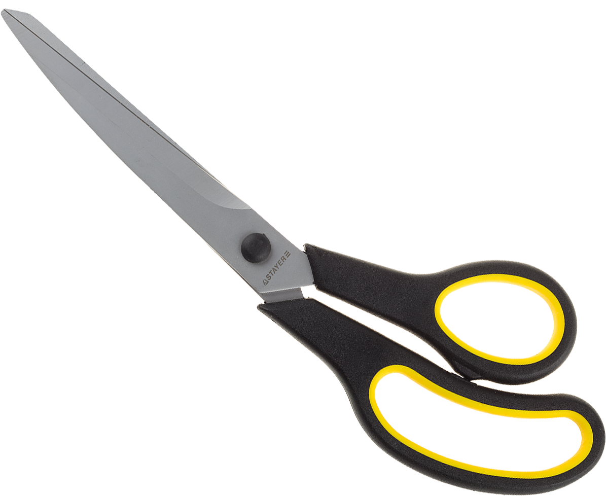 Ножницы хозяйственные 245 мм изогнутые Stayer 40466-24 - фото
