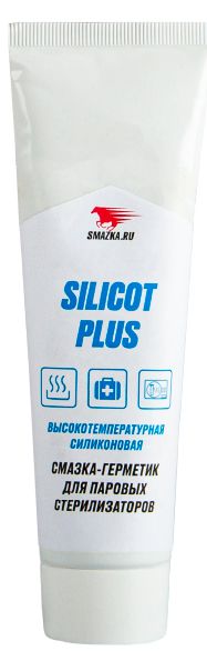 Смазка силиконовая-герметик МС Silicot Plus ВМПАВТО 2304, 100 мл туба - фото
