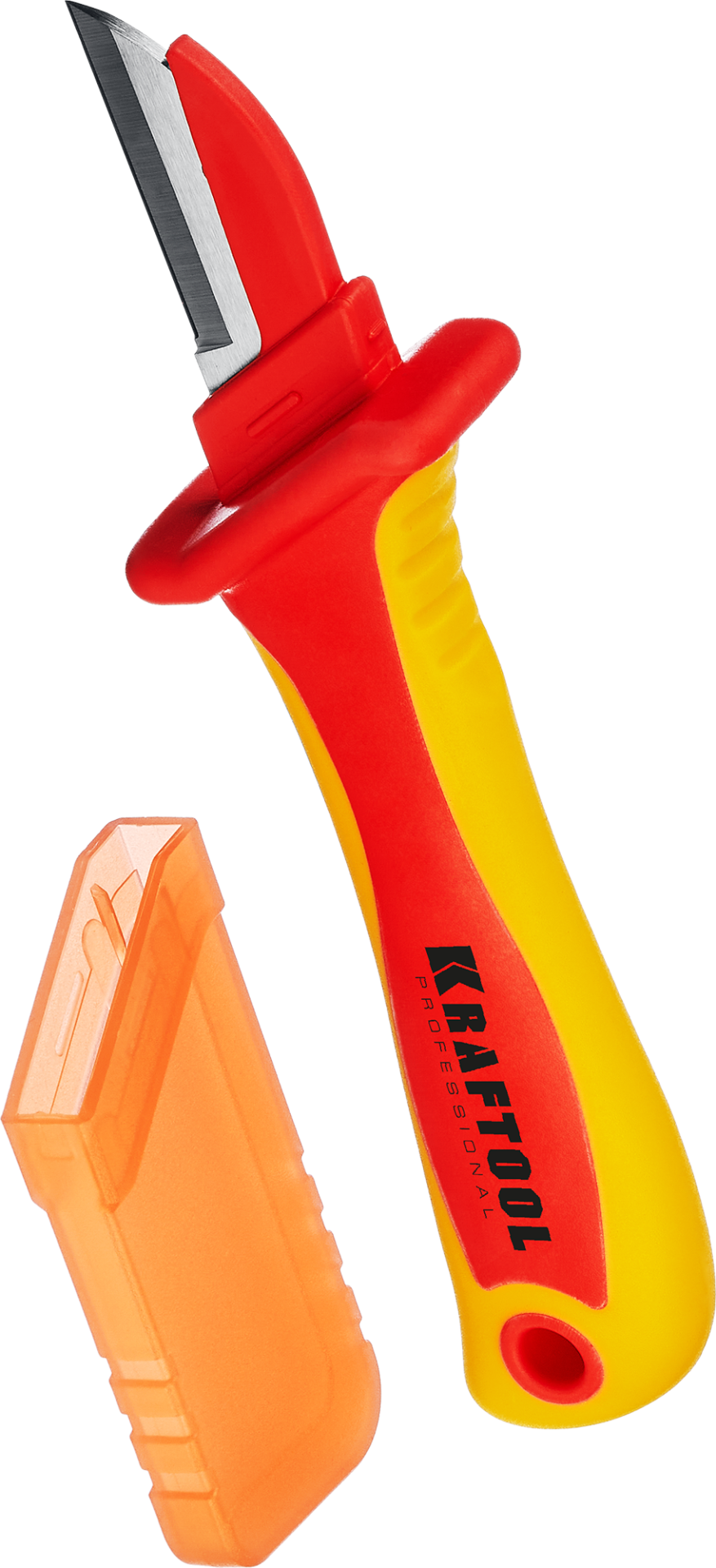 Нож электрика диэлектрический прямой  KN-1 Kraftool 45401 - фото