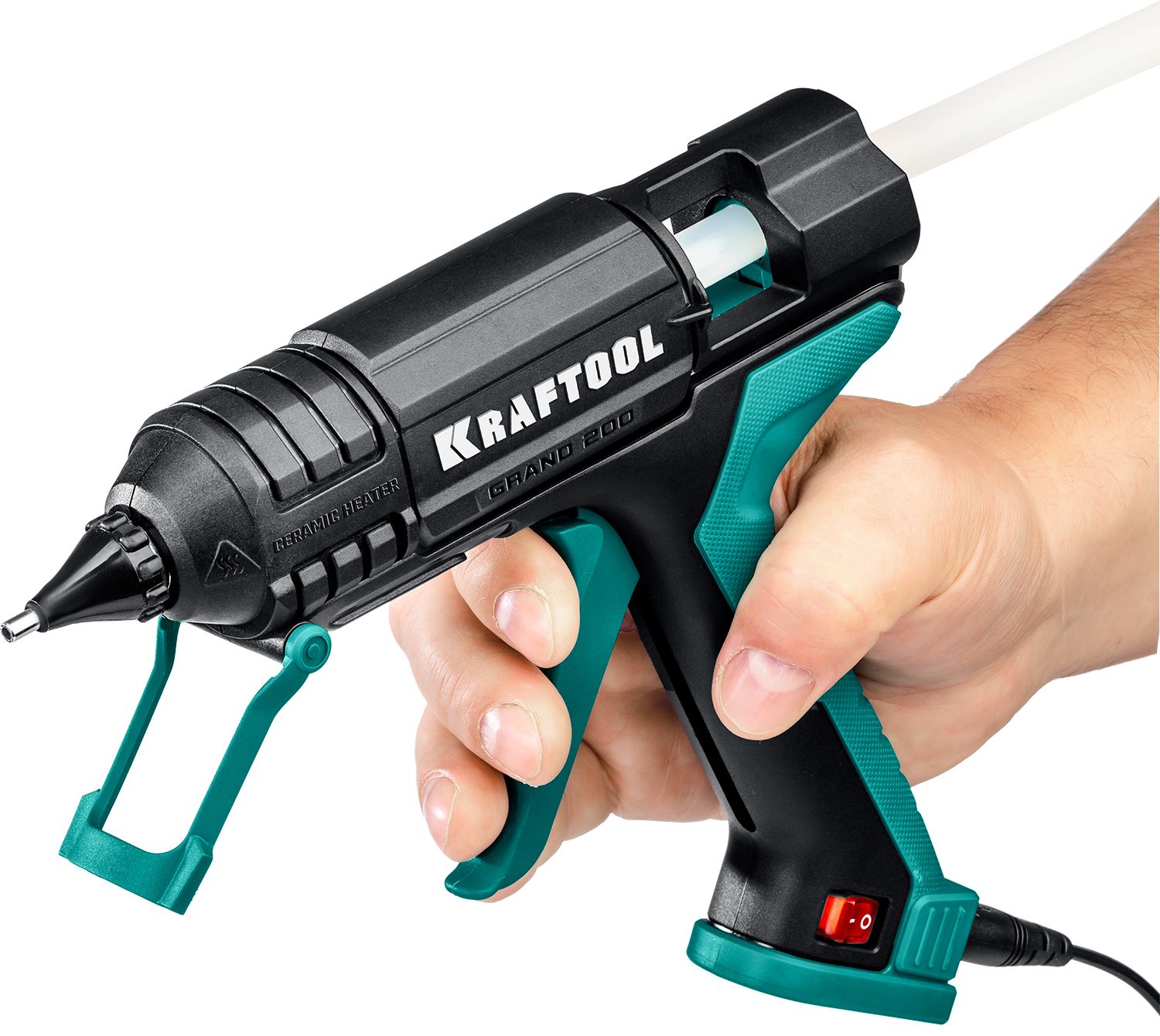 Пистолет термоклеевой электрический Grand 200 Kraftool 06839 - фото