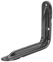 Уголок-кронштейн усиленный 160х250х1 мм FIT 65969, черный