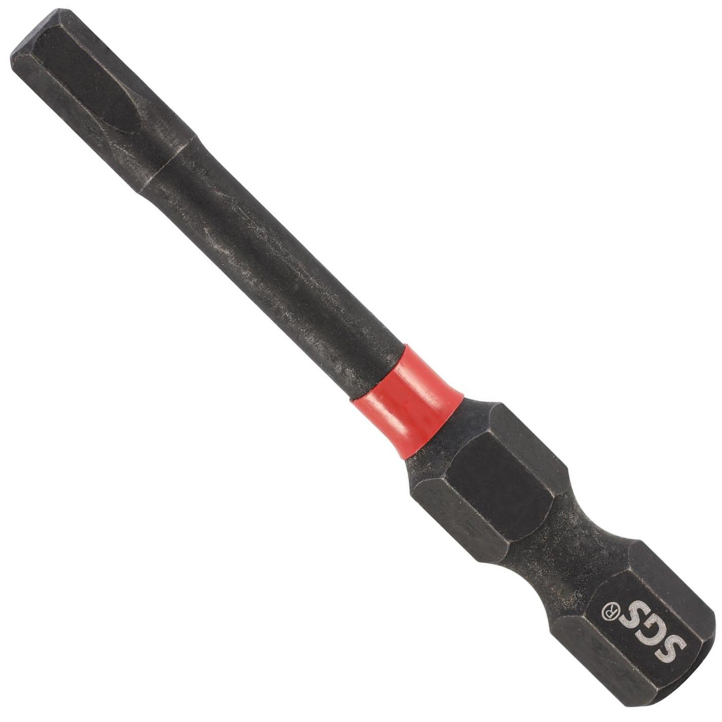 Изображение товара Бита шестигранная ударная HEX H2 длина 50 мм Impact SGS 6350-H2.0-IB, сталь S2