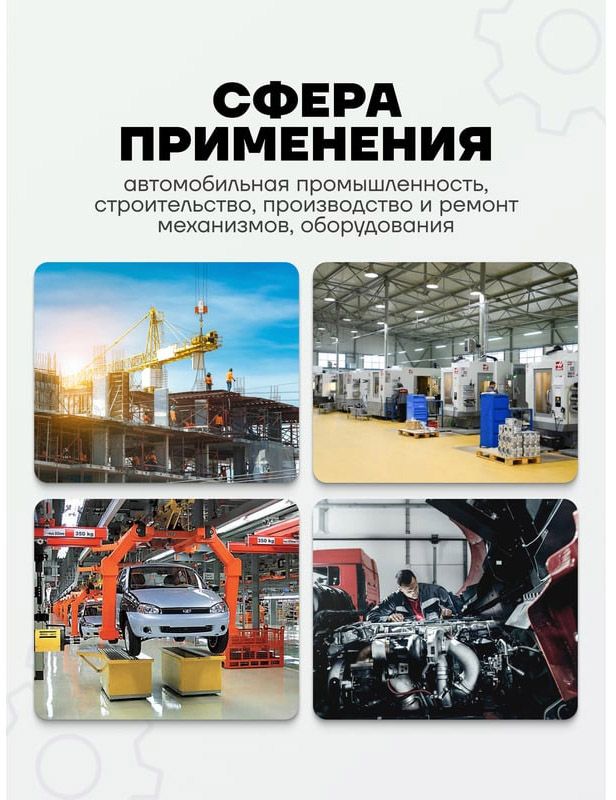 Ключ рожковый ударный 36 мм Forsage 79136 - фото