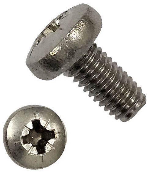 Винт резьбовыдавливающий М4х12 с полукруглой головкой DIN 7500 C, нержавеющая сталь А2 - фото