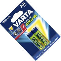 Аккумуляторы AA 1600 мАч Varta Rechargeable R2U 56716101402, в блистере 2 шт