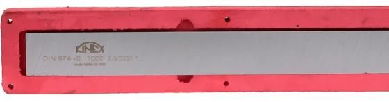 Линейка поверочная ШП класс 0 DIN 874 Inox Kinex, нержавеющая сталь - фото